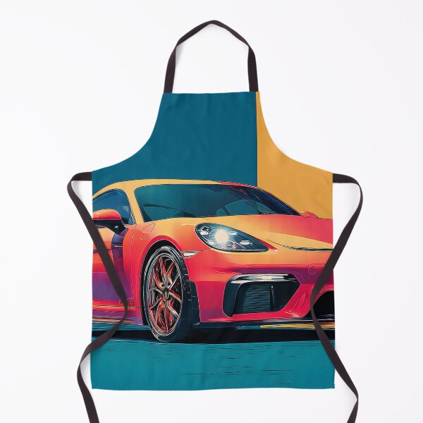 Item preview, Porsche 718 Cayman GT4 Modern Pop Art Home Décor designed and sold by AutoPopStudio.