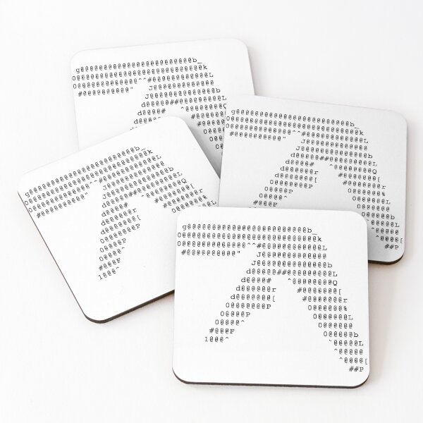 Item preview, Aphex Twin ASCII Art Black design designed and sold by 808Garments.