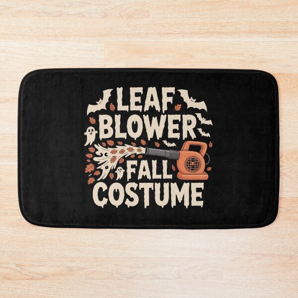 Item preview, Spooky Leaf Blower Fall Costume T-Shirt – Funny Halloween Ghost and Bat Design designed and sold by GlessedUp.