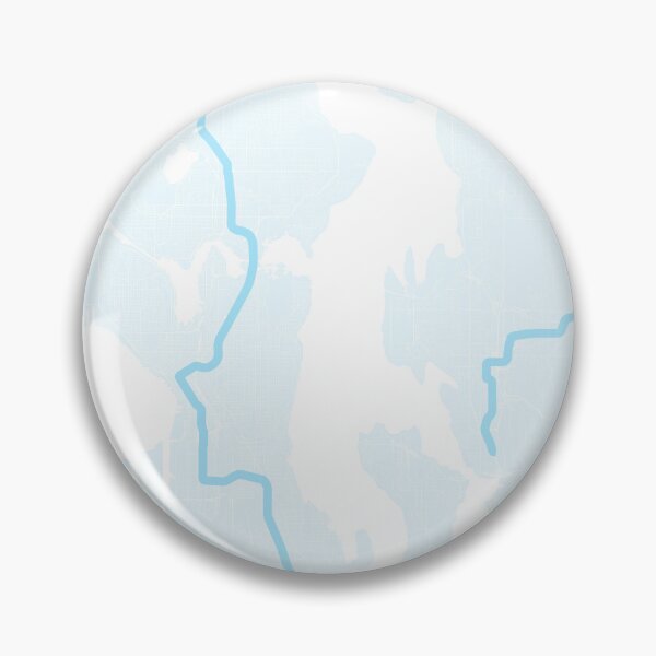 Item preview, Seattle Transit Map designed and sold by ezraeinhorn.