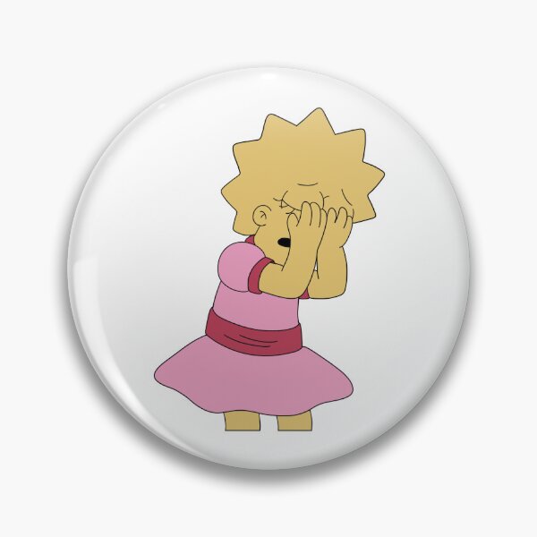 Artikelvorschau, Lisa Simpson weint entworfen und verkauft von WillowTreeArt.