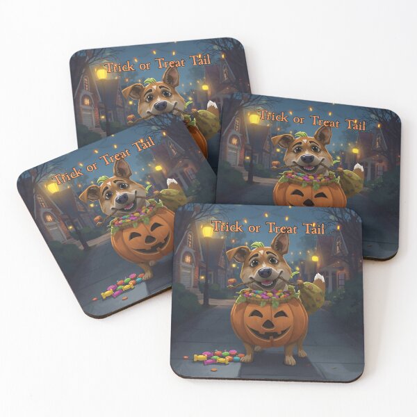 Item preview, Trick or Treat Tail designed and sold by PetJoyPrintsCO.