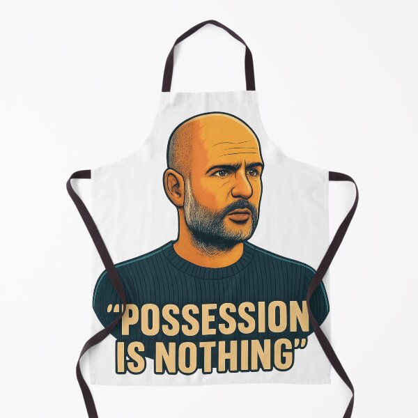 Item preview, Pep Guardiola Quote – Possession Is Nothing designed and sold by GeniusCoachMerch.