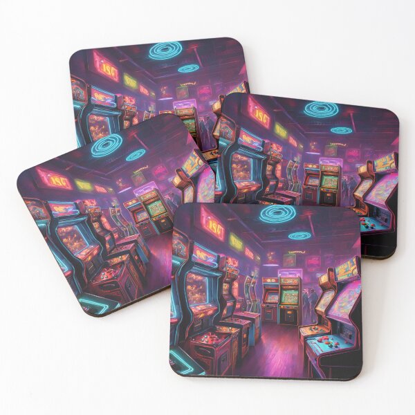 Item preview, Retro Arcade Wall Art designed and sold by RisingWolfStudio.