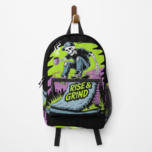 Item preview, Skateboarding - Skeleton - Rise & Grind 2 -Skateboard designed and sold by RaceDayRags.