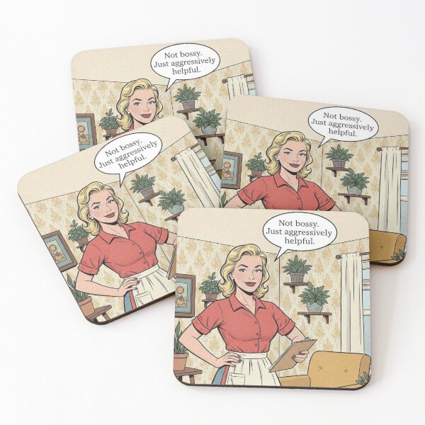 Item preview, Not Bossy. Just Aggressively Helpful designed and sold by Popettte.