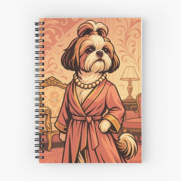 Item preview, Shih Tzu in Elegant Vintage Parlor designed and sold by Flying Doggo.