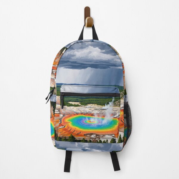 Item preview, Grand Prismatic Spring During a Storm designed and sold by VectorThread.