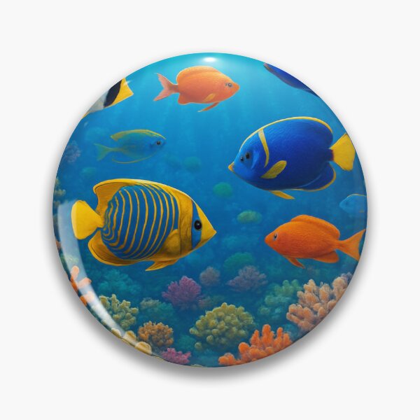 Item preview, Vibrant Coral Reef with Tropical Fish / Barriera Corallina Vibrante con Pesci Tropicali / Vibrante Arrecife de Coral con Peces Tropicales designed and sold by The Natural Image.