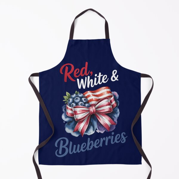 Item preview, Red, White and Blueberries Funny Patriotic Vibes designed and sold by GregArtShop.