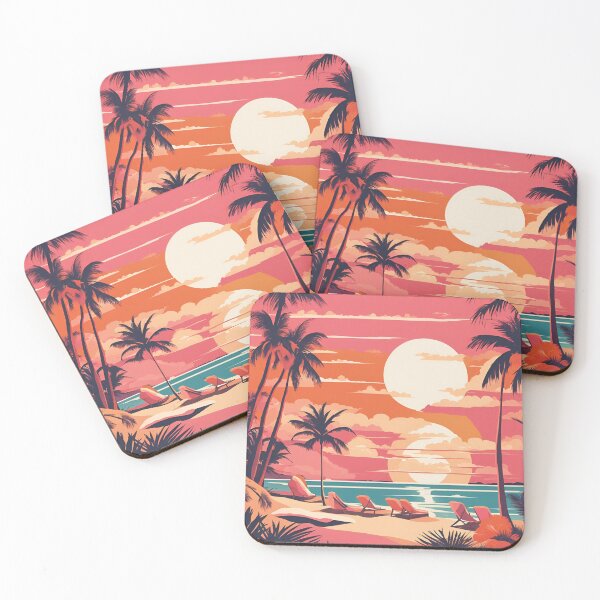 Item preview, Vintage beach Wall Art designed and sold by RisingWolfStudio.