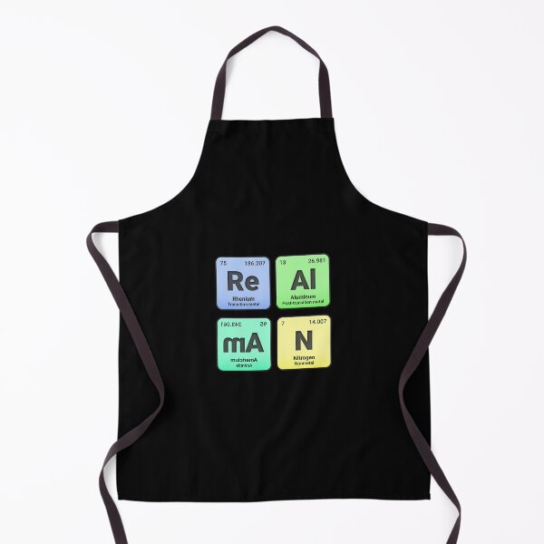 Item preview, Real Man, Periodic Table Elements, Personalized Chemistry Design, Science Gift for Nerds & Students designed and sold by chipmuckdesignn.
