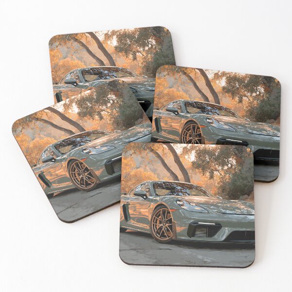 Item preview, Porsche 718 Cayman GT4 Stylish Pop Art designed and sold by AutoPopStudio.