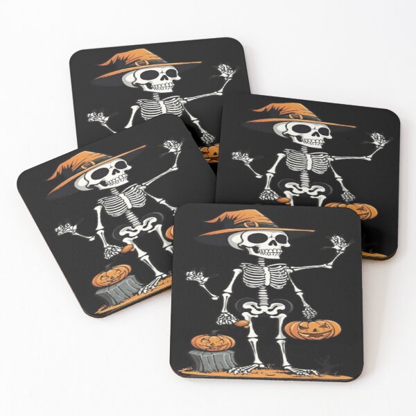 Item preview, Halloween skeleton with pumpkins. designed and sold by DaliaSabryTee.