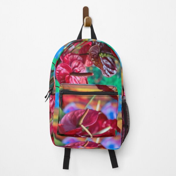 Item preview, Tropical Anthuriums Against Painted Sunset” designed and sold by TrisaThyme.