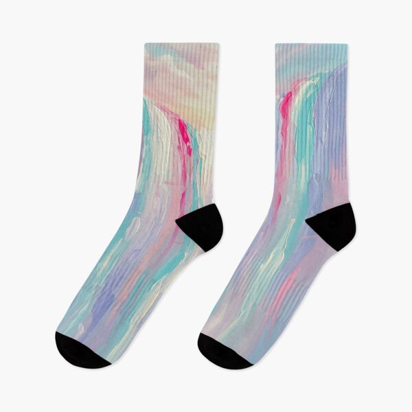 Item preview, Soft Pink Abstract Waterfall designed and sold by scicilysimonee.