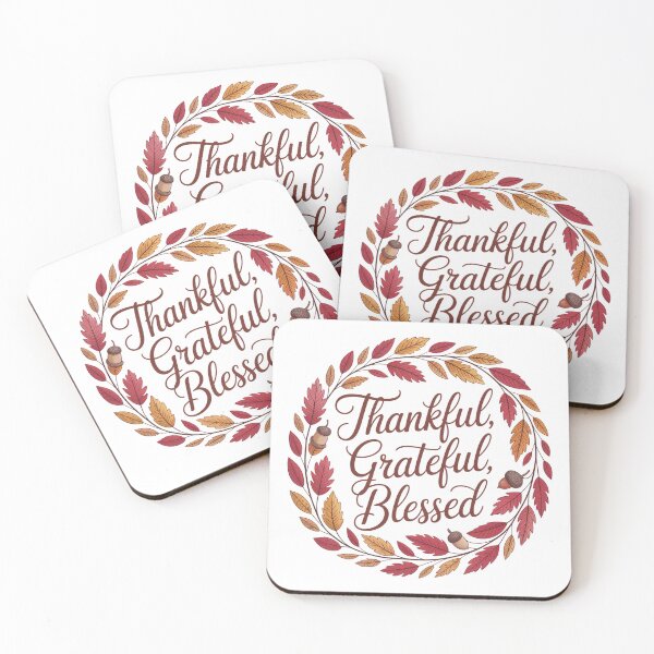 Item preview, Thankful, Grateful, Blessed designed and sold by Ammar Studio.