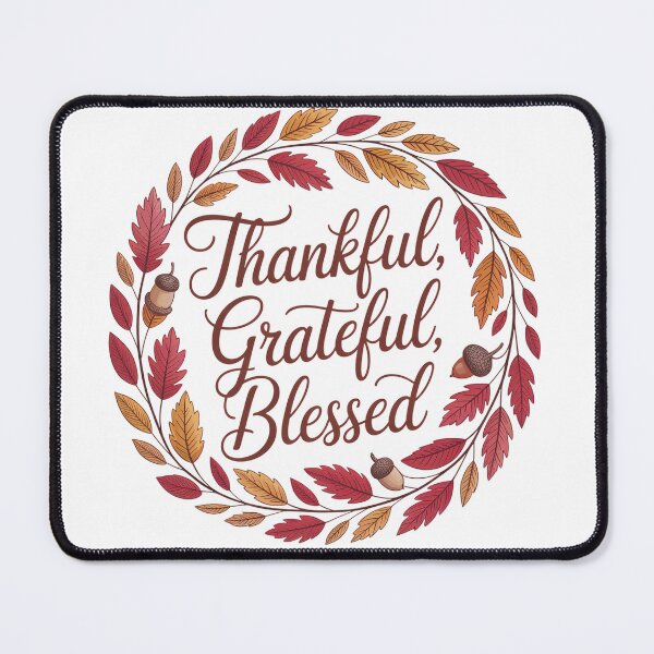 Item preview, Thankful, Grateful, Blessed designed and sold by Ammar Studio.