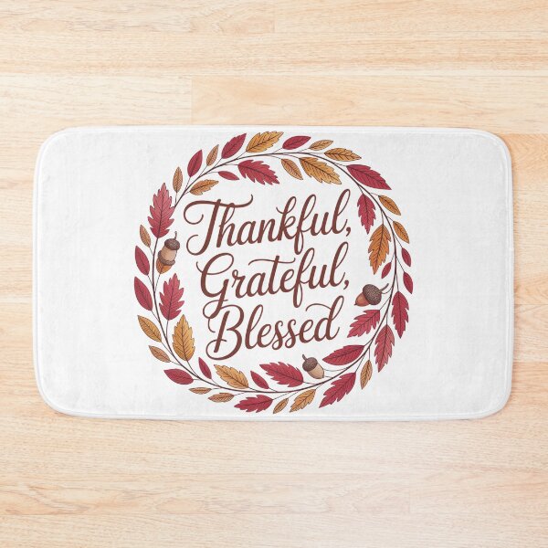 Item preview, Thankful, Grateful, Blessed designed and sold by Ammar Studio.