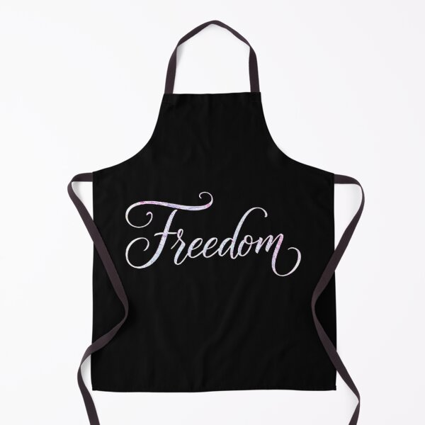 Item preview, Freedom Calligraphy Word Art – Pastel Marble Script designed and sold by creativerooney.