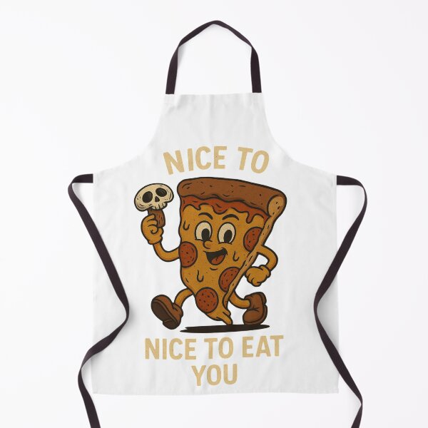 Item preview, Skull Mushrooom Pizza Slice - Spooky Food Humor  designed and sold by erbens07.