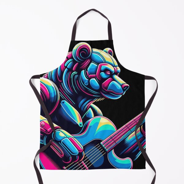 Item preview, Colorful futuristic bear  designed and sold by Dogandesighn.