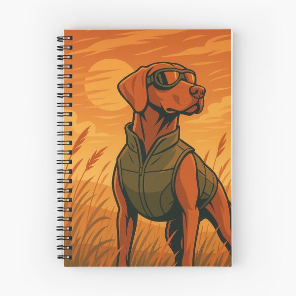 Item preview, Vizsla Hunter in Golden Wheat Field designed and sold by Flying Doggo.