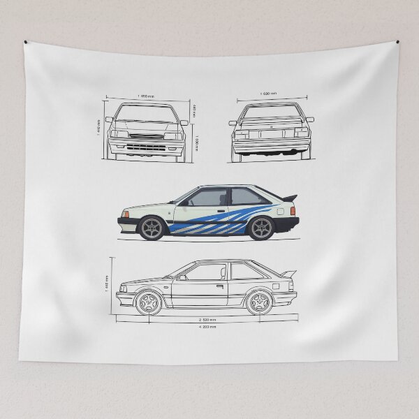 Item preview, Vintage Street Racing JDM Car designed and sold by Classic Race.