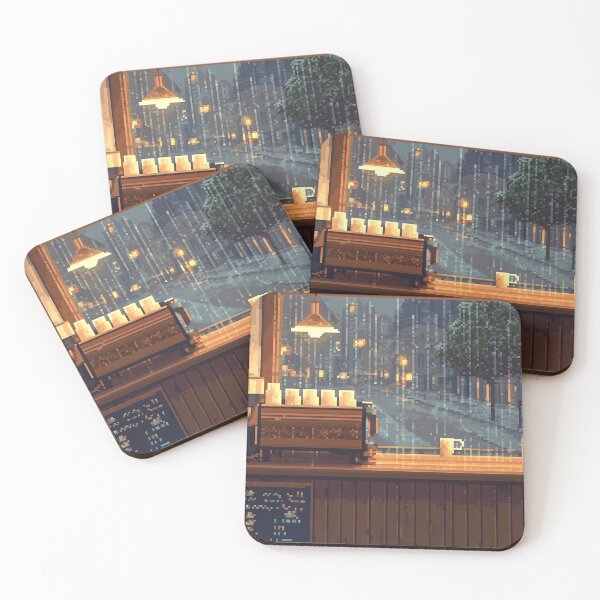 Item preview, Rainy Night Café designed and sold by MeddlingArtist7.