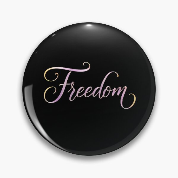 Item preview, Freedom Calligraphy – Pastel Gradient Script Typography designed and sold by creativerooney.