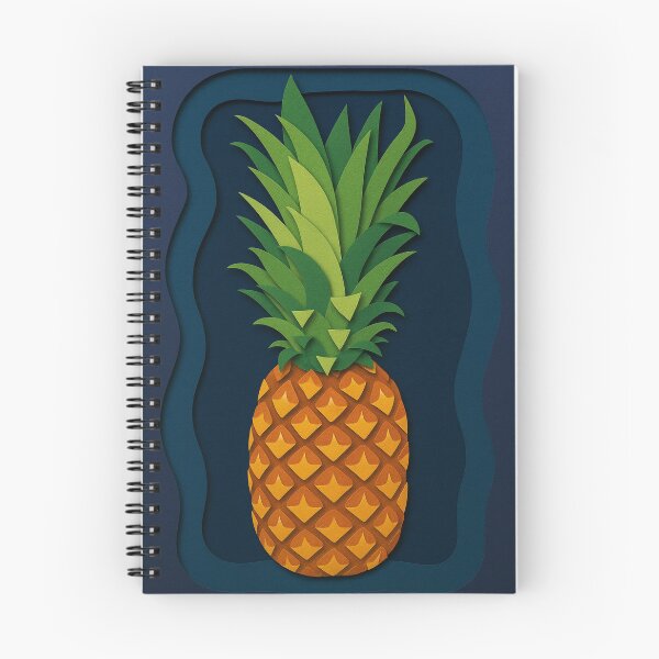 Item preview, Tropical Papercut Pineapple Art designed and sold by Pacika.