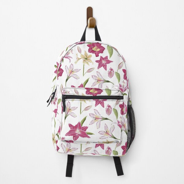 Item preview, Pink Lily Pattern designed and sold by Hide&Quill.