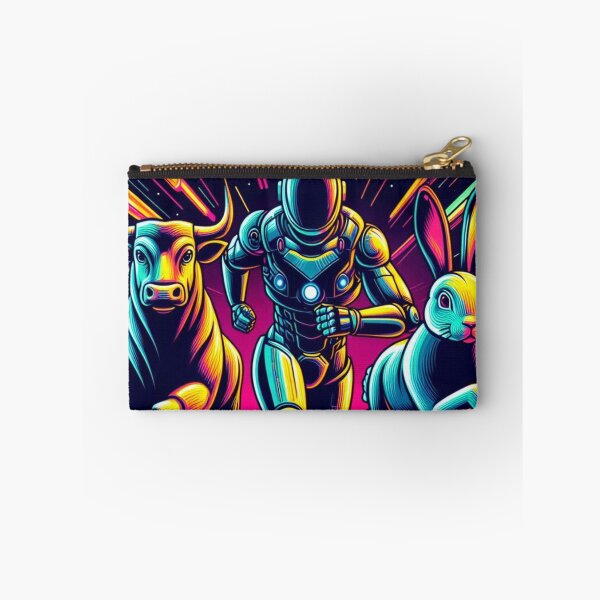 Item preview, robot,bunny and bull running designed and sold by Dogandesighn.