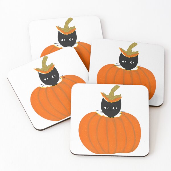 Item preview, Atomic cat in a pumpkin designed and sold by bramblewood56.