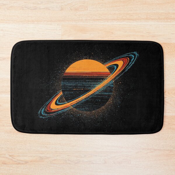 Item preview, Retro Saturn Rings – Cosmic Space Art designed and sold by Mythic Legends Digital.