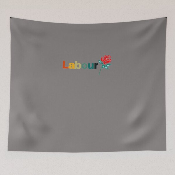 Item preview, LABOUR-PARTY-UK-LOGO-RETRO-COLOR designed and sold by BibiLNovak.