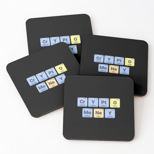 Item preview, Crypto Money,  Periodic Table Elements, Personalized Chemistry Design, Science Gift for Nerds & Students designed and sold by chipmuckdesignn.