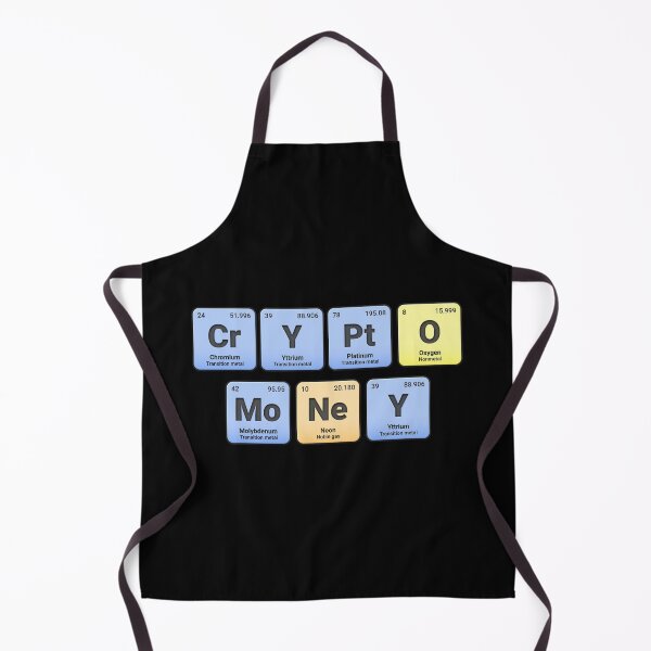 Item preview, Crypto Money, Periodic Table Elements, Personalized Chemistry Design, Science Gift for Nerds & Students designed and sold by chipmuckdesignn.