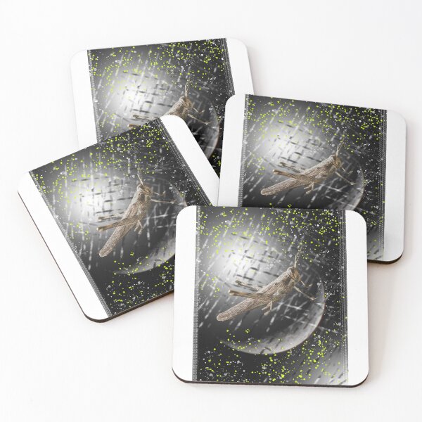 Item preview, Cosmic Grasshopper Detailed Insect in Space with Stars and Galactic Art Design designed and sold by Styler Creative Studio.