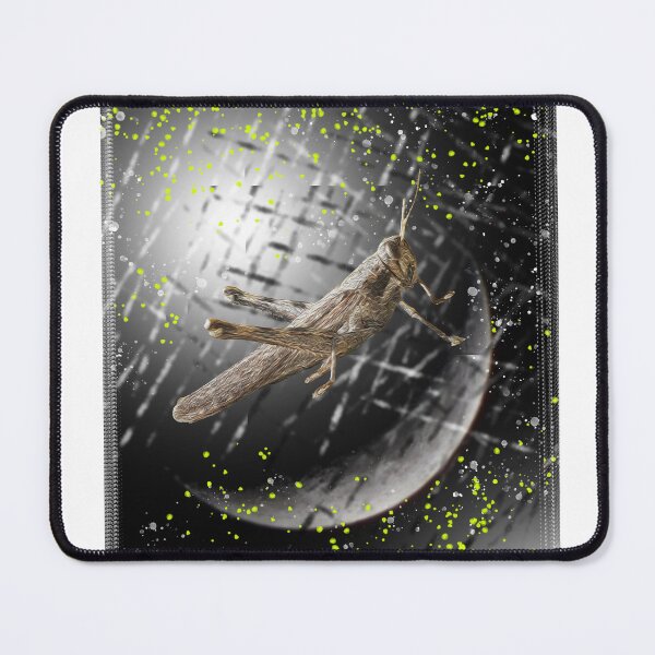 Item preview, Cosmic Grasshopper Detailed Insect in Space with Stars and Galactic Art Design designed and sold by Styler Creative Studio.