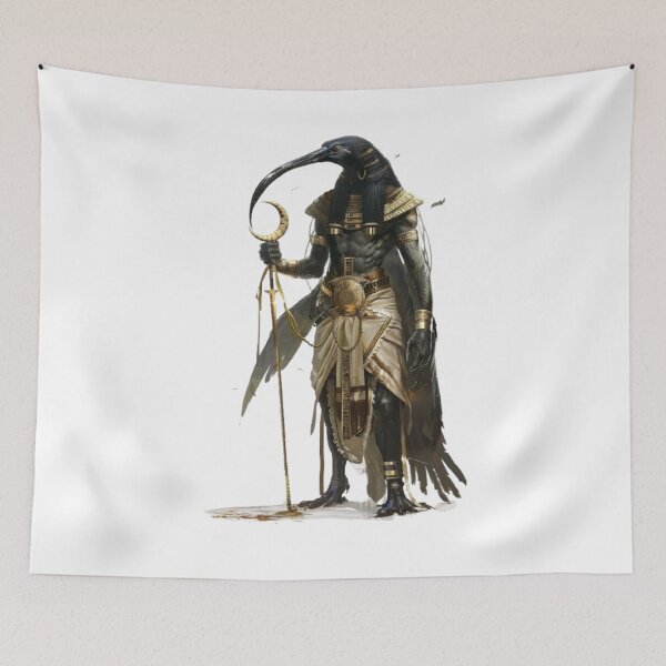 Item preview, Thoth – The Egyptian God of Wisdom and Magic designed and sold by AlexLineArt.
