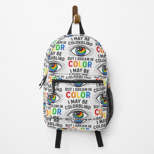 Item preview, I May Be Colorblind – I Dream in Color designed and sold by Eyepatch-Jacks.