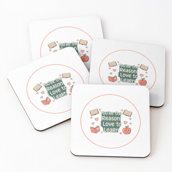 Item preview, You’re the Reason I Love to Learn – Cute Teacher Appreciation Quote | Classroom Gift designed and sold by ArtiVibeAura.