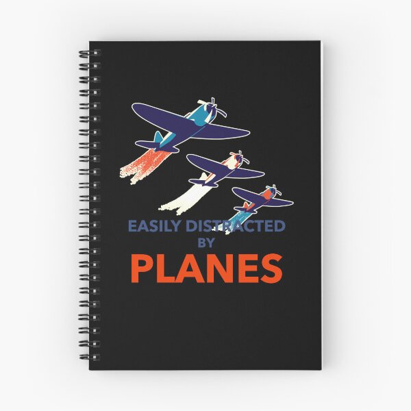 Item preview, Easily distracted by planes funny pilot | aviatior designed and sold by snowry.