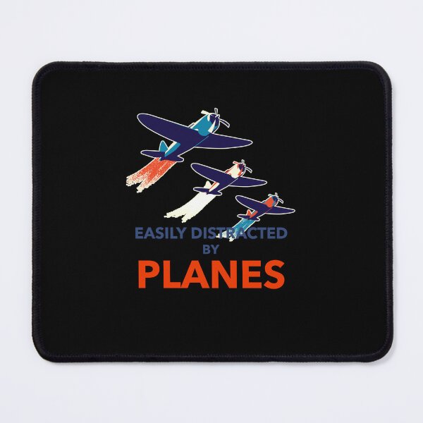 Item preview, Easily distracted by planes funny pilot | aviatior designed and sold by snowry.