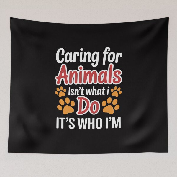 Item preview, Animal Welfare CARING FOR ANIMALS Funny Animal Rights designed and sold by LeeEvans222.