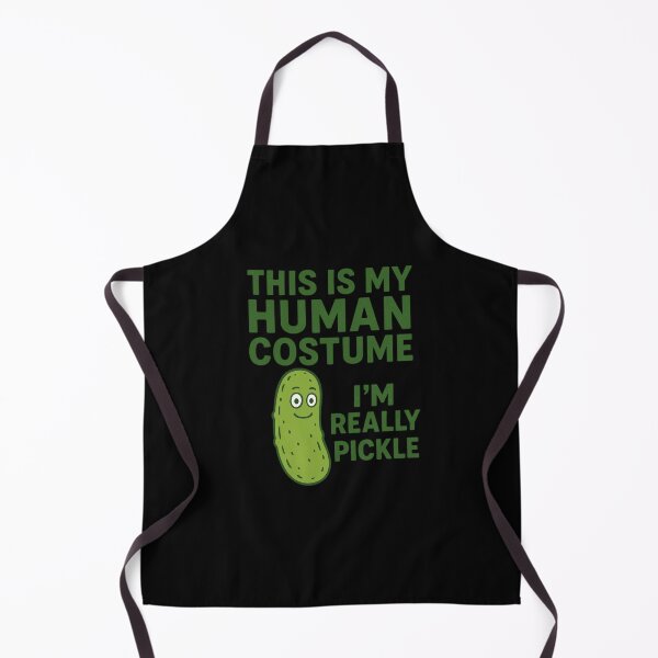 Item preview, This Is My Human Costume I’m Really Pickle for Pickle Lovers Lazy Halloween Costume designed and sold by NightWisdom.