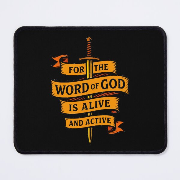 Item preview, Hebrews 4:12 For The Word of God is Alive and Active designed and sold by plushism.