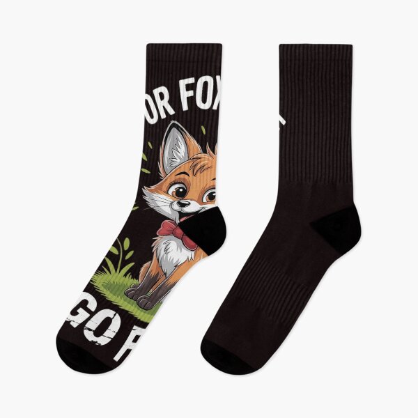 Item preview, Animal Welfare FOR FOX'S SAKE GO FAUX Funny Animal Rights designed and sold by LeeEvans222.