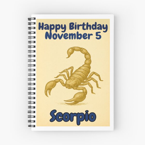 Item preview, Birthday Zodiac Sign – November 5 designed and sold by ariksworld.